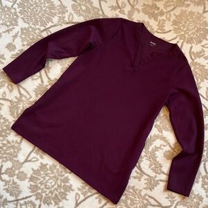 Duluth Trading Co Women's Tunic - Deep Purple💜Size MEDIUM